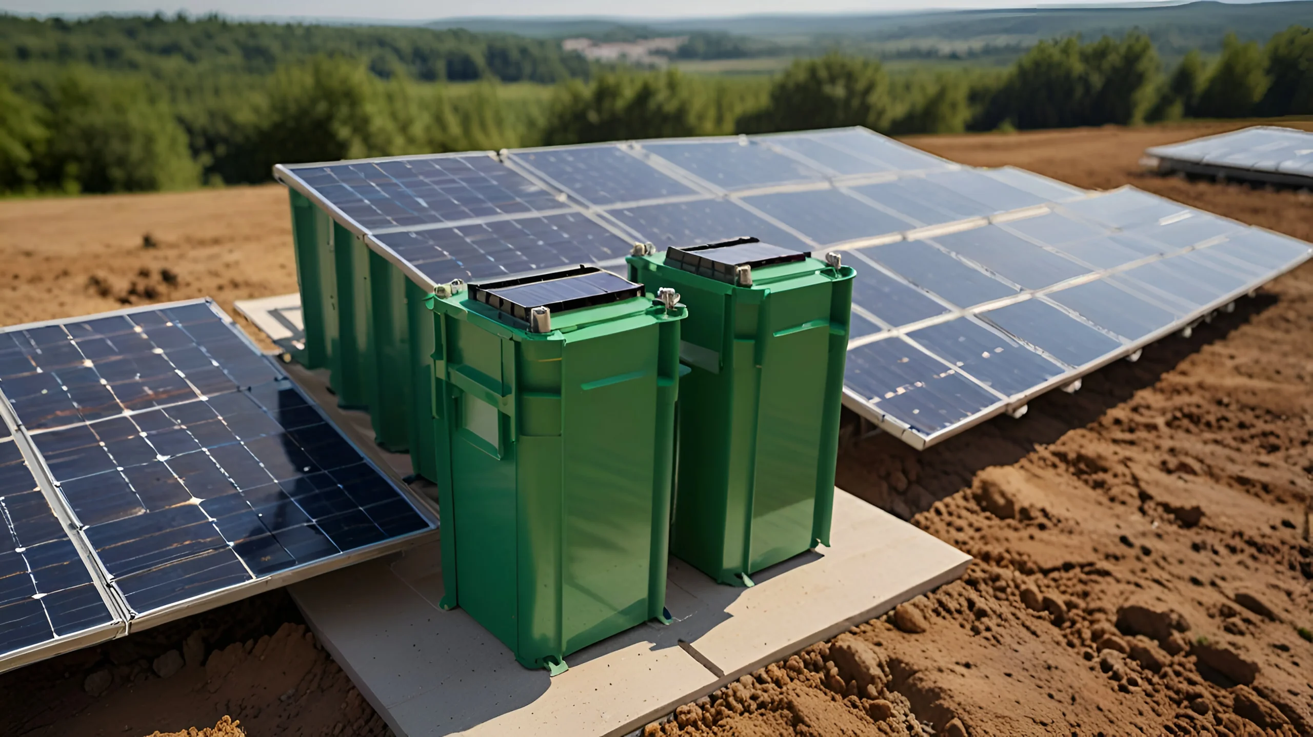 Solar battery replacement