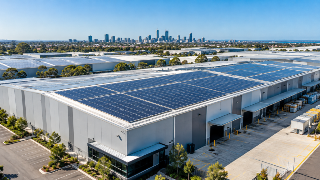 Commercial Solar for Warehouses Perth | Solar Harvest Perth